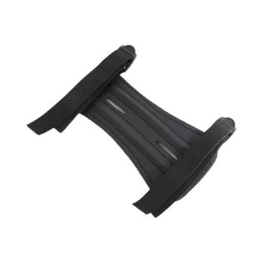 Imagem de Protetor De Braço Ajustável Em Couro PU Para Arco E Flecha, Proteção P