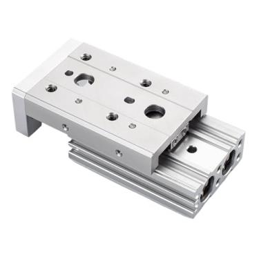 Imagem de PXNQMTJM MXQ8 MXQ8L MXS8 MXS8L SMC Tipo MXQ MXS Cilindro deslizante de trilho de guia de haste dupla MXQ8-10 MXQ8-20 MXS8-30 MXS8-40 MXS8-50 (Cor: Curso 50 mm, Tamanho: MXS8)