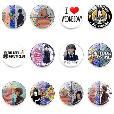 Imagem de Imãs de geladeira às quartas-feiras, anime, 12 unidades/lote para crianças, desenho animado