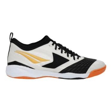 Imagem de Chuteira Futsal Penalty Max 1000 Locker Ecoknit Masculino, 44, Branco,