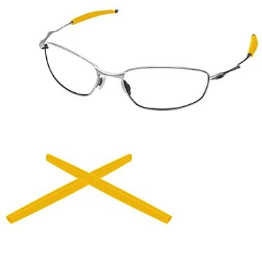 Imagem de Meias de substituição para óculos de sol Oakley Whisker/Juliet da Tintart, Amarelo, One Size