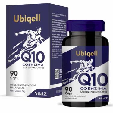 Imagem de Q10 coenzima 200mg ubiquinol 8x mais forte - Vital Z