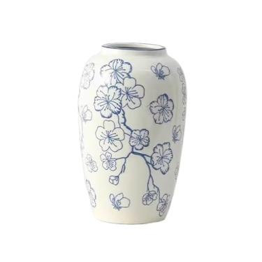 Imagem de Vasos de flores Garrafas grandes para arranjos de buquês flores, decoração romântica para casamentos, casa e escritório Vaso de cerâmica