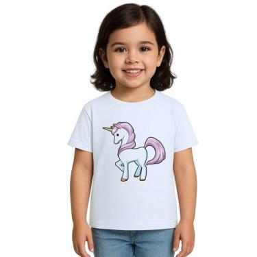 Imagem de Camiseta Unicórnio Free Licorne Estampa Personalizada - Use P4, Branco