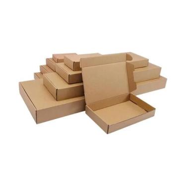 Imagem de Caixa De Presente Para Casamento Em Papelão Duro Multi-Tamanho Branca 