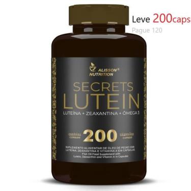 Imagem de Luteina + Omega 3 + Zeaxantina Leve 200 e pague 120 cápsulas softgels 