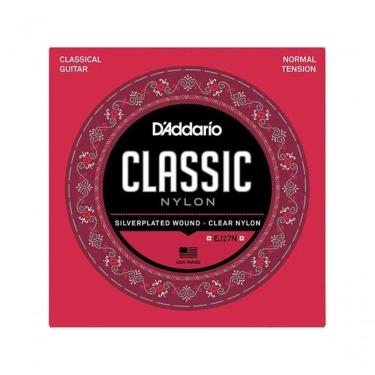Imagem de Encordoamento Violão Nylon Tensão Media Student Ej27n D Addario