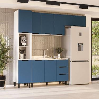 Imagem de Cozinha Modulada 4 Pecas sem Tampo Maeena Politorno