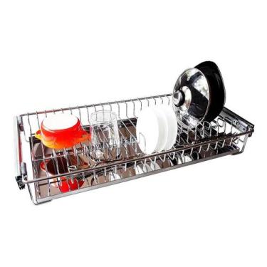 Imagem de Escorredor De Embutir 57cm Mód. 60cm Com Trilhos Jomer 8740, Cinza-cla