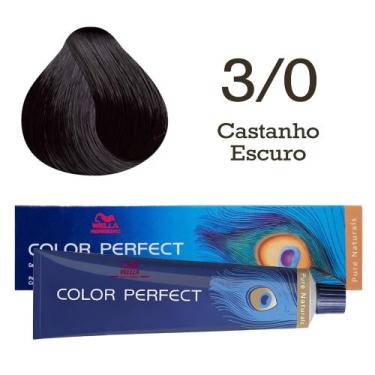 Imagem de Coloração Color Perfect 3.0 Castanho Escuro  Wella Professionals