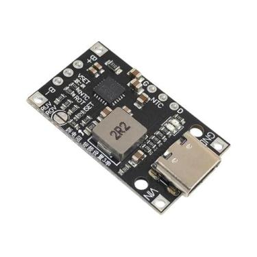 Imagem de Módulo De Carregamento Rápido Para Bateria De Lítio Tipo-C USB BMS 15W