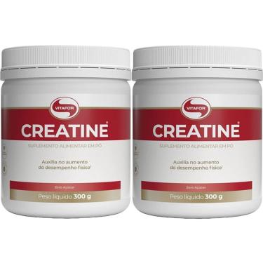 Imagem de Kit 2X Creatine Monohidratada - 300g - Vitafor-Masculino