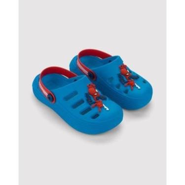 Imagem de Sandália Babuche Infantil Grendene Kids Marvel Kicks-Masculino
