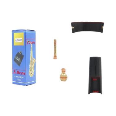 Imagem de Clipe De Ligadura Para Boquilha De Saxofone Alto, Tenor E Soprano Com 