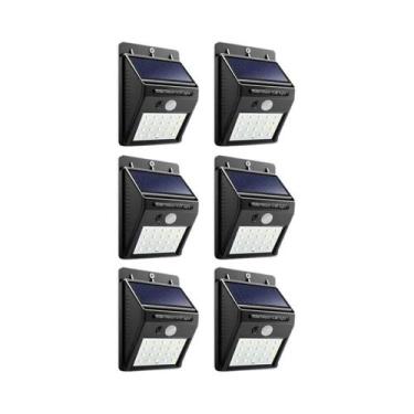 Imagem de Lâmpada Solar Portátil De 20 LEDs Para Iluminação Externa De Jardim, L