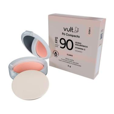 Imagem de Pó Compacto Vult Ácido Hialurônico FPS90 Cor 1 Claro 6g