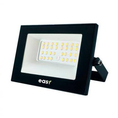 Imagem de Refletor Led Easy 50W Luz Branco Frio 6500K Bivolt 127/220v