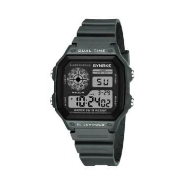 Imagem de Relógio Esportivo Digital Militar Masculino À Prova D'água, Cronógrafo