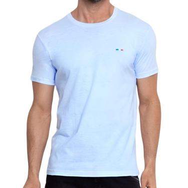 Imagem de Camisetas FMF Básicas Masculina em Algodão Premium no Estilo Bordado França-Masculino