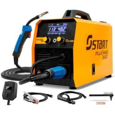 Imagem de Maquina Inversora De Solda Flux 200a 220v- Mig Mma Tig - Start