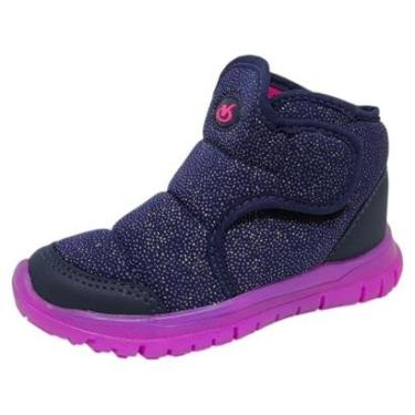 Imagem de Bota Casual Infantil Menina Dia a Dia Fácil Calce Via Vip-Feminino