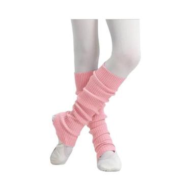 Imagem de Aquecedores De Pernas De Inverno Para Meninas, Extra Macios, Longos, T