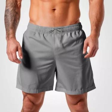 Imagem de Short Masculino Tactel Praia Liso Academia Piscina Esportes - Obstinat