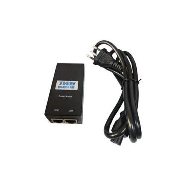 Imagem de Injetor Poe Passivo Twg Tw-4855 Poe Bivolt 24w 48v 0,5a 127/220v, Bivo