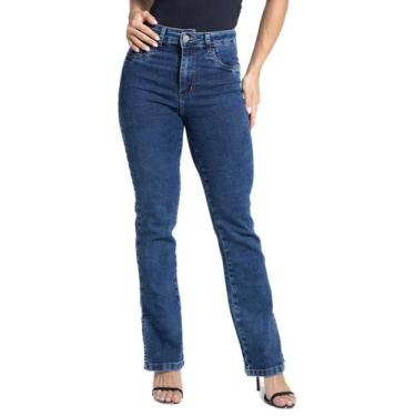 Imagem de Calça Jeans Sawary Reta - 282017 - Azul escurobr 44, Azul, 44