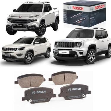Imagem de Pastilha Freio Dianteira Fiat Toro 2018 2019 2020 Original - BOSCH
