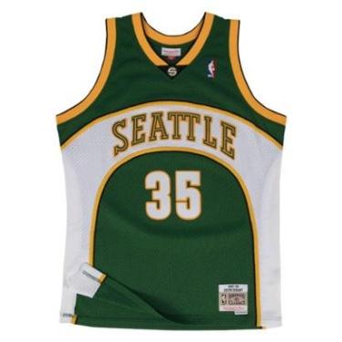Imagem de Regata Mitchell & Ness Swingman Jersey Road Seattle Supersonics Kevin Durant Masculino-...
