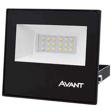 Imagem de Refletor Avant LED 20W, Slim 6,5k, 1500 Lumens, Preto