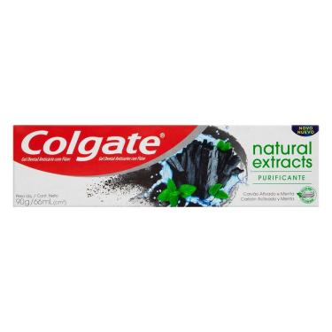 Imagem de Creme Dental Colgate Naturals Extract Purificante 90g Embalagem com 12 Unidades