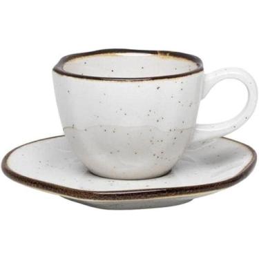 Imagem de Conjunto com 6 Xícaras de Cafezinho 75ml Ryo Maresia - Oxford