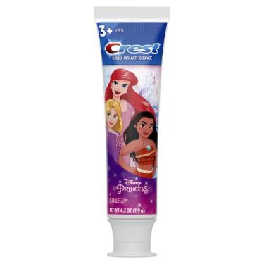 Imagem de Pasta de Dente Infantil Disney Princesas Crest 119g - Sabor: Chiclete