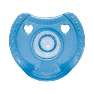 Imagem de Chupeta Redondo Kuka Soft Comfort - Azul 6 Meses