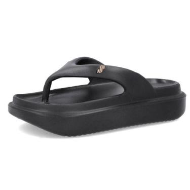 Imagem de Chinelo Feminino Estilo moderno com Conforto Seguro Usaflex, Preto, 35