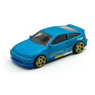 Imagem de Carrinho Hot Wheels 88 Honda CR-X HW J-Imports Mattel, Azul