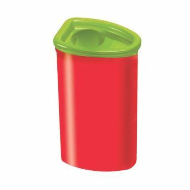 Imagem de Apontador com depósito JUMBO Faber-Castell, Vermelho