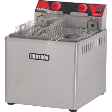 Imagem de Fritadeira Elétrica de Mesa FZM8 Zona Fria 15L 8000W 2 Cestos 220V Croydon