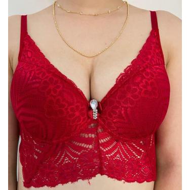 Imagem de Lingerie/ conjunto sutiã + calcinha fio de renda - Lora arruda , G