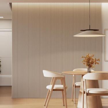 Imagem de Kit 4 Placas de Painel Ripado Tóquio 250cm x 58cm x 3,3mm (Rende 5,8m²