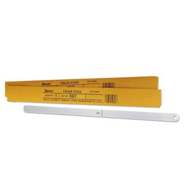 Imagem de Calibrador de Folga em Lâmina 0,022'' Starrett 667-22 - 12x1/2"