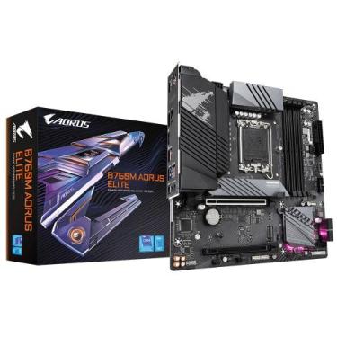 Imagem de Placa Mãe Gigabyte B760M Aorus Elite Ddr5 Matx Lga 1700 M.2 Nvme Hdmi 