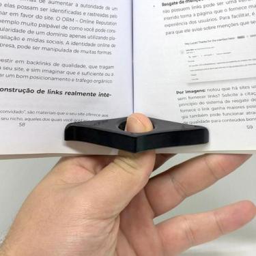 Imagem de Suporte de Polegar para Livros Leitura com Uma Mão - Yaay
