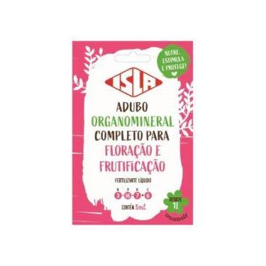 Imagem de Adubo Organomineral Isla Completo para Floração e Frutificação 5ml, Fe