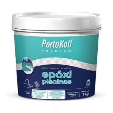 Imagem de Rejunte Epóxi Piscinas Azul Cobalto 1 Kg Portokoll