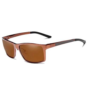 Imagem de Óculos de sol Masculino Ultraleve Design de Aluminio GXP Estilo Esportivo Óculos Polarizados Proteção Uv400 (C5)