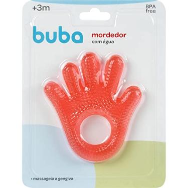 Imagem de MORDEDOR BEBE MAOZINHA MORDEDOR DE AGUA ALIVIO GENGIVA (VERMELHO)