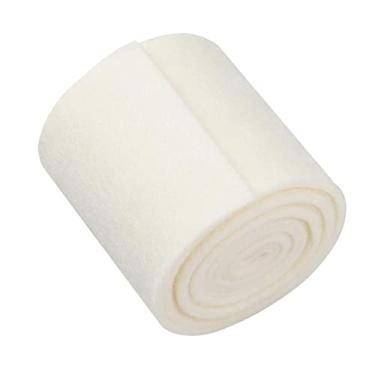 Imagem de LEIPUPA Feltro branco firme para reparo de piano 134,6 x 7 cm conjunto de elevador de amortecedor grande